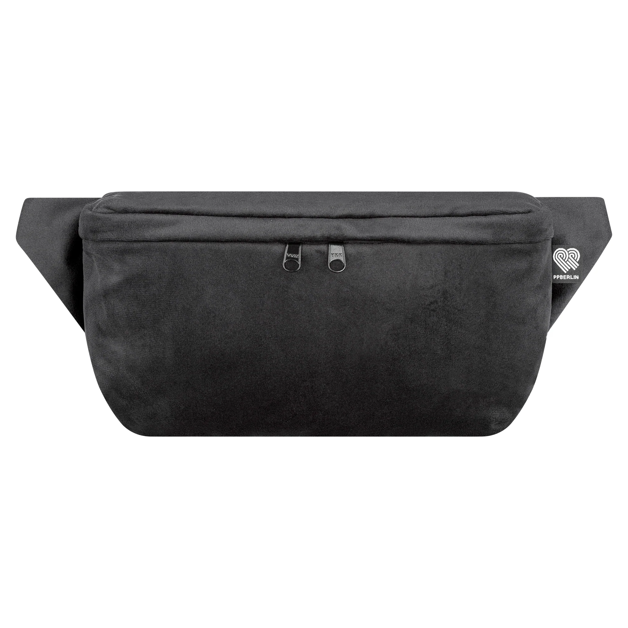 Bauchtasche Groß Eckig Samt - Image 3