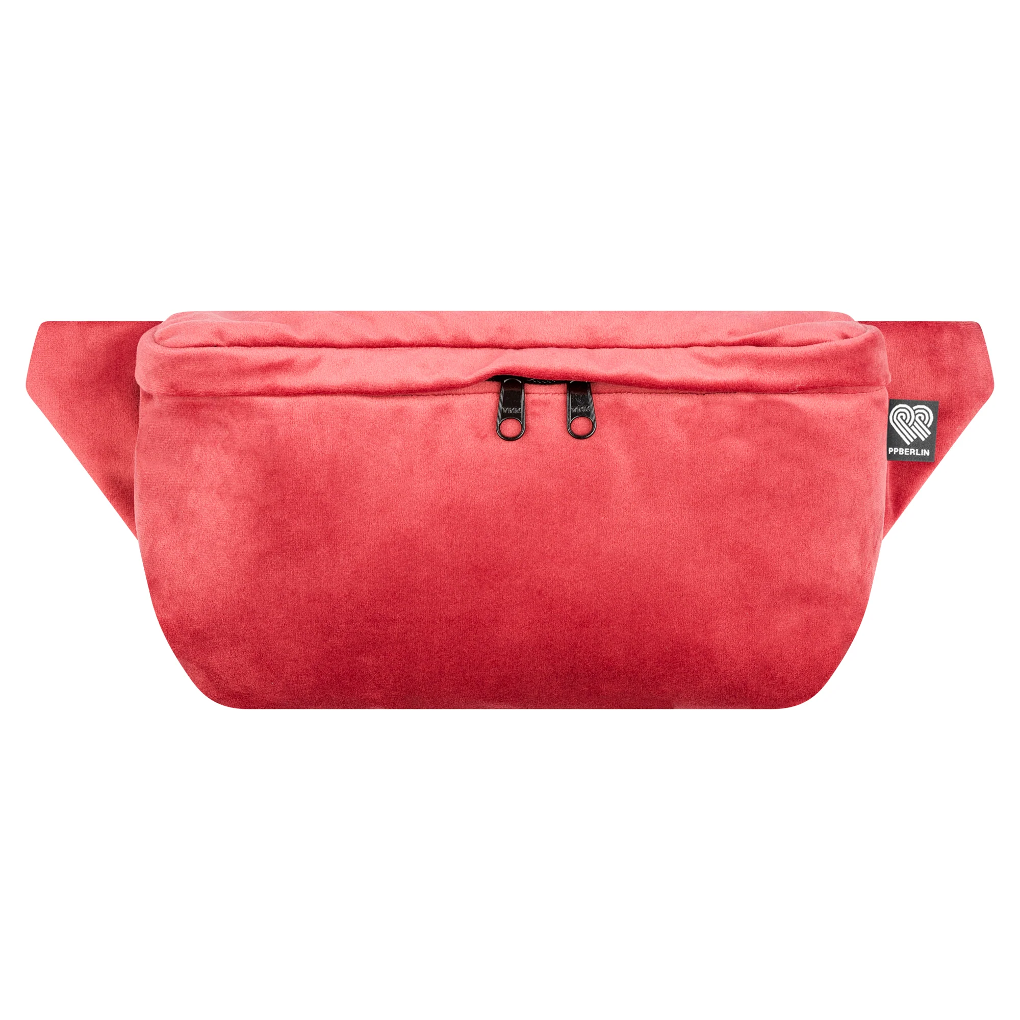 Bauchtasche Groß Eckig Samt - Image 5